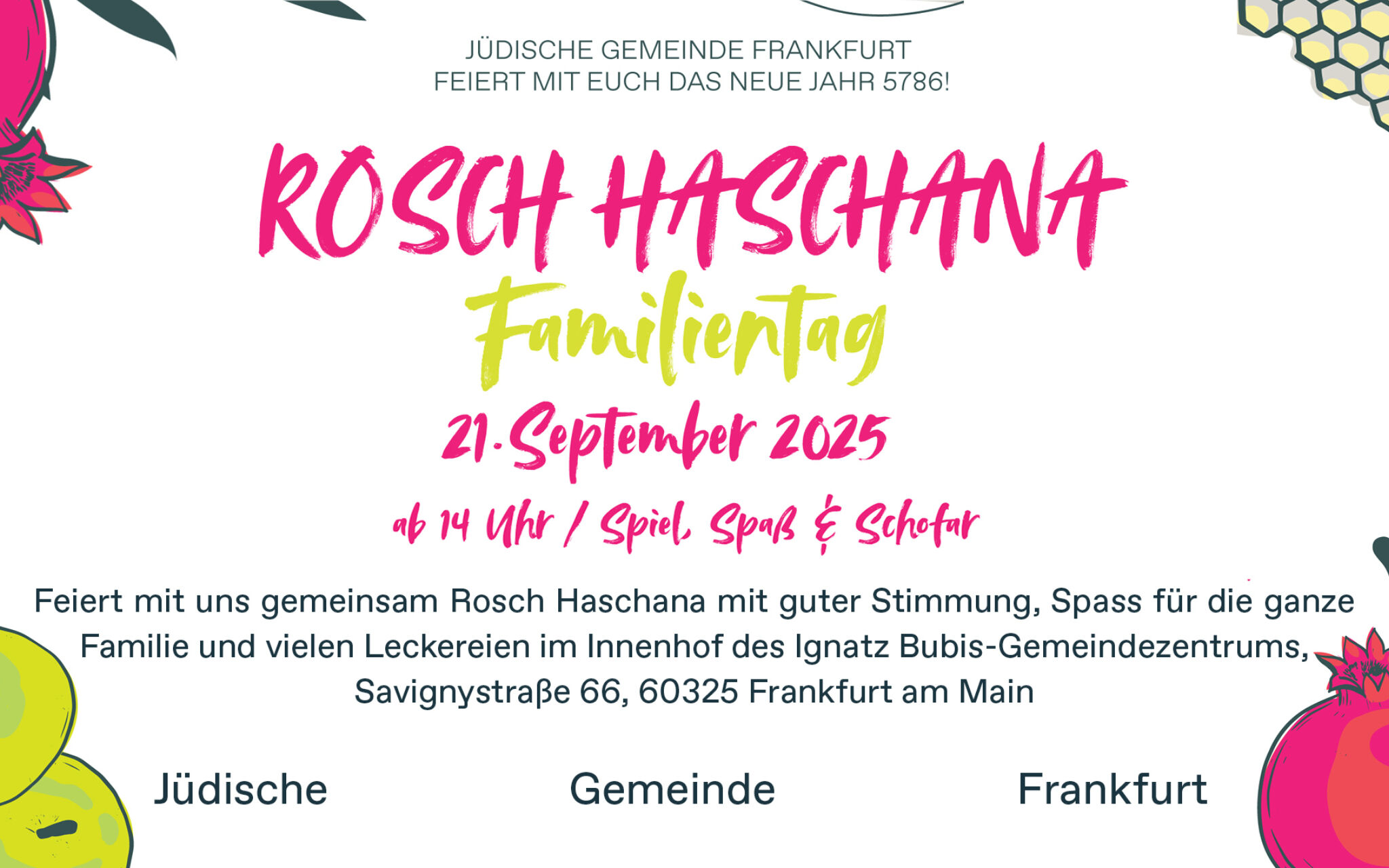 2025 Rosch Haschana JC3 B Cdische Gemeinde 3 A2 AA
